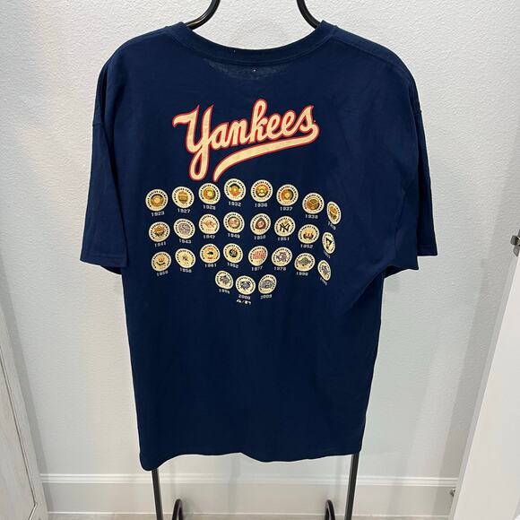 MLB Majestic Men’s XL New York Yankees Heroes Made Legends Remembered T-shirt - Picture 3 of 5